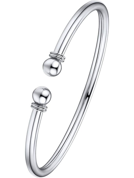 Other - Unisex Simple Cuff Bracelet 18K Real Gold Platinum Plated Fine Bracelets Fashion